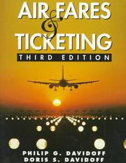 Cover of: Air fares and ticketing by Philip G. Davidoff