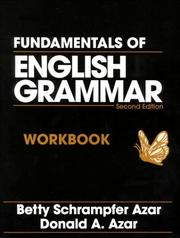 Cover of: Fundamentals of English Grammar Workbook, Second Edition