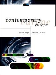 Cover of: Contemporary Europe: economics, politics, and society