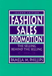 Cover of: Fashion Sales Promotion by Pamela M. Phillips, Pamela M. Phillips