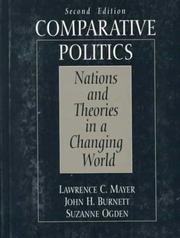 Cover of: Comparative politics by Lawrence C. Mayer