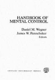 Cover of: Handbook of mental control