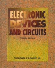 Cover of: Electronic devices and circuits by Theodore F. Bogart, Jeffrey S. Beasley, Guillermo Rico, Theodore F. Bogart