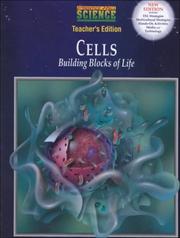 Cover of: Cells: Building Blocks of Life