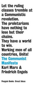 Cover of: The Communist Manifesto by Karl Marx, Friedrich Engels, Gareth Stedman Jones