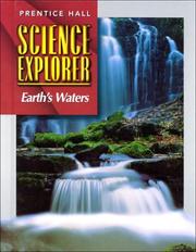 Cover of: Science Explorer: Earth's Waters (Prentice Hall science explorer)