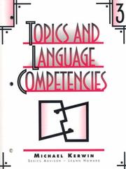 Cover of: Topics and Language Competencies Level 3