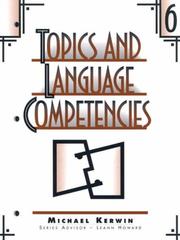 Cover of: Topics and Language Competencies Level 6