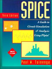 Cover of: SPICE by Paul W. Tuinenga