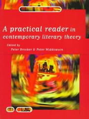 Cover of: Practical Reader in Contemporary Literary Theory, A by 