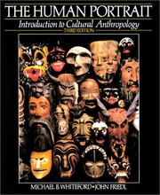 Cover of: The human portrait: introduction to cultural anthropology