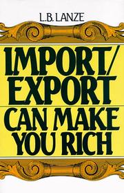 Cover of: Import/export can make you rich