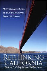Book cover: Rethinking California | Matthew Alan Cahn