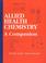 Cover of: Allied Health Chemistry