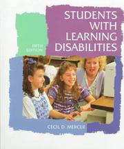 Cover of: Students with learning disabilities by Cecil D. Mercer