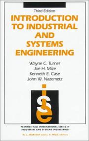 Cover of: Introduction to industrial and systems engineering