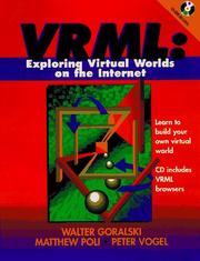 Cover of: Vrml by Walter Goralski, Matthew Poli, Peter Vogel