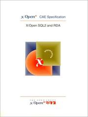 Cover of: X/Open CAE specification. by Prentice-Hall, inc., X Open