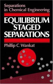 Cover of: Equilibrium-Staged Separations
