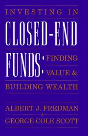 Cover of: Investing in Closed-end Funds | Albert J. Fredman