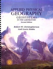 Cover of: Applied Physical Geography: Geosystems in the Laboratory