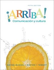 Cover of: Arriba: Comunicacion y cultura Student Edition (5th Edition) (MySpanishLab Series)