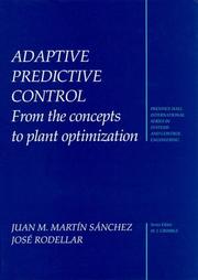 Cover of: Adaptive predictive control by Juan Manuel Martín Sánchez, Juan Manuel Martín Sánchez