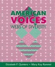 Cover of: American voices: webs of diversity