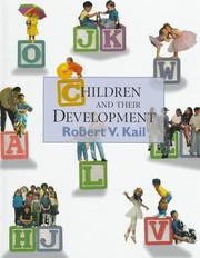 Cover of: Children and their development