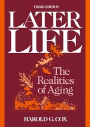 Cover of: Later life by Cox, Harold