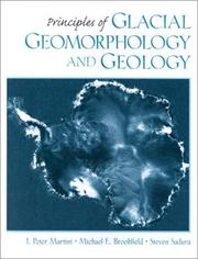 Cover of: Glacial Geomorphology and Geology