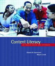 Cover of: Content Literacy by Elizabeth G. Sturtevant, Wayne M. Linek