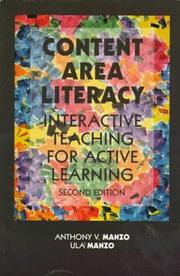 Cover of: Content area literacy: interactive teaching for active learning