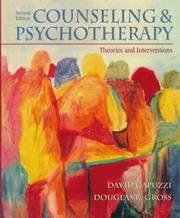 Cover of: Counseling and psychotherapy: theories and interventions