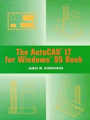 Cover of: The AutoCAD LT for Windows 95 book