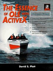 Cover of: Essence of OLE With Active X, The by David S. Platt