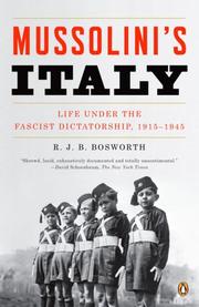 Cover of: Mussolini's Italy by R. J. B. Bosworth