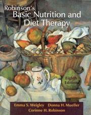 Cover of: Robinson's basic nutrition and diet therapy