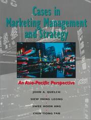 Cover of: Cases in Marketing Management and Strategy: An Asia-Pacific Perspective