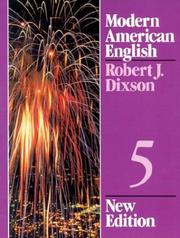 Modern American English Level  5 by Robert J. Dixson