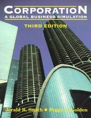 Cover of: Corporation: A Global Business Simulation (3rd Edition)