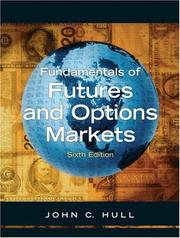 Cover of: Fundamentals of Futures and Options Markets and Derivagem Package (6th Edition)