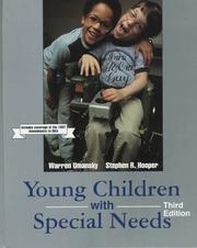 Cover of: Young children with special needs
