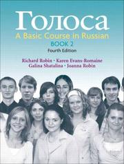 Cover of: Golosa, Book 2: A Basic Course in Russian (4th Edition)