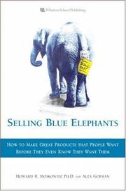 Cover of: Selling Blue Elephants by Howard R. Moskowitz, Alex Gofman