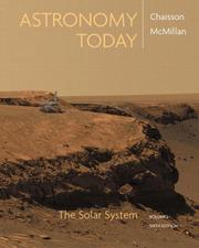 Cover of: Astronomy Today Vol 1 by Eric Chaisson, Steve McMillan