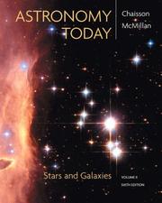 Cover of: Astronomy Today Vol 2: Stars and Galaxies (6th Edition) (Astronomy Today)