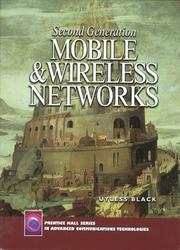 Cover of: Second generation mobile and wireless networks