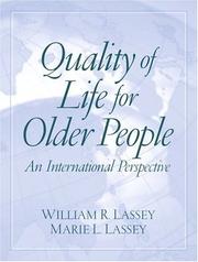 Cover of: Quality of Life for Older People: An International Perspective