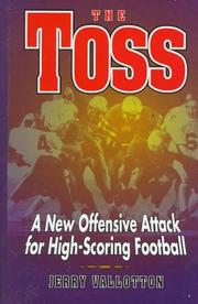 Cover of: The Toss | Jerry Vallotton